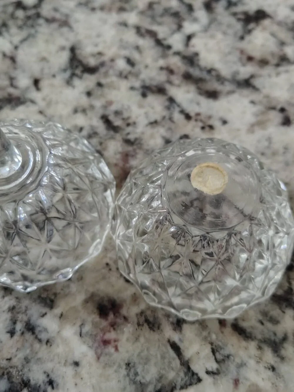 Round Box with Lid Glass  Lid Multipurpose